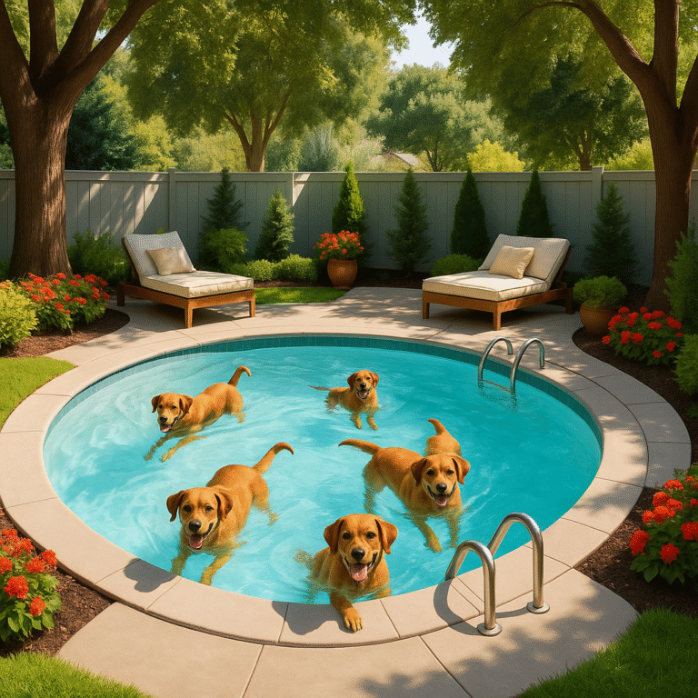 Dog Pool Inspiration