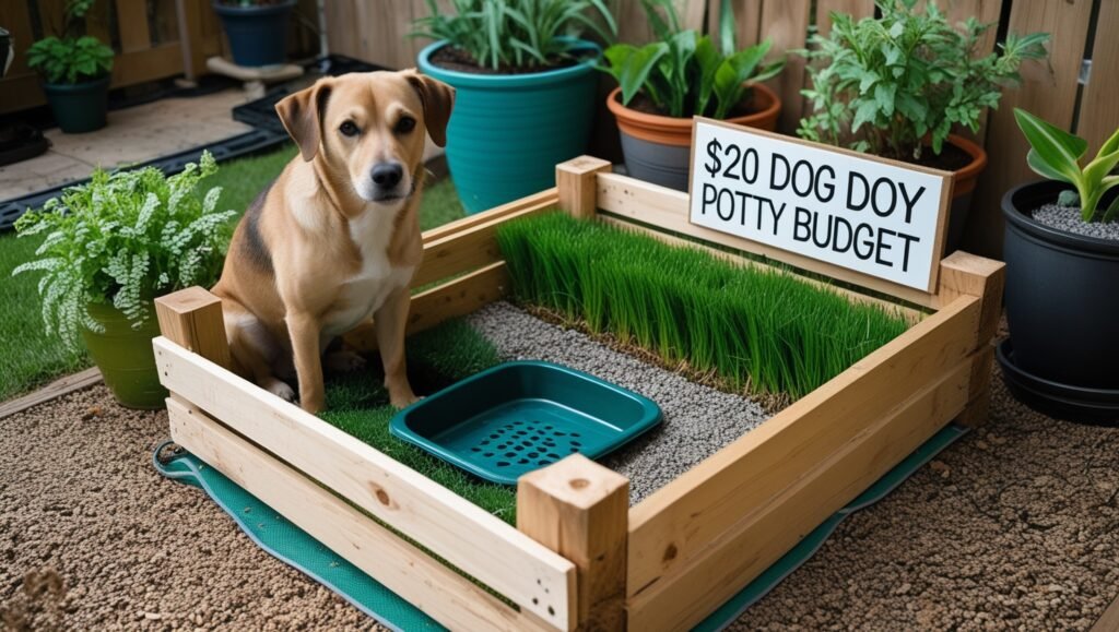 Leonardo Phoenix 10 A simple DIY dog potty station in a backya 1