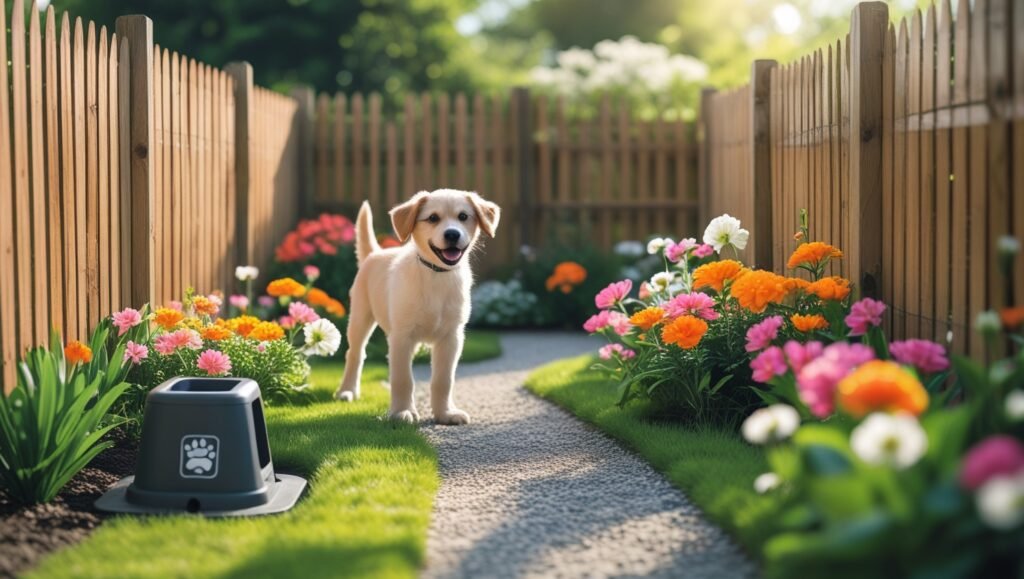 Leonardo Phoenix 10 Create a serene garden scene with a wooden 1