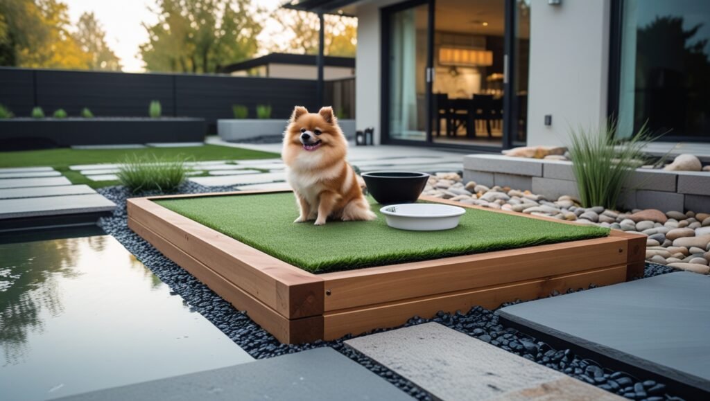 Leonardo Phoenix 10 Create a small raised patio dog potty area 1